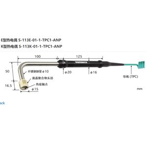 日本ANRITSU安立計器温度传感器S系列S-113K-01-1-TPC1-ANP
