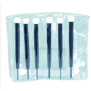 TRUSCO中山塑料手柄精密螺丝刀TSD-6SET详询  关159-0897-0566