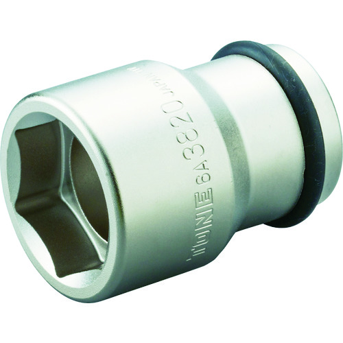 日本TONE前田6A-3820 冲击套筒（汽车维修用）铝箔螺母组合套筒插入角度 19.0mm 对侧尺寸 38mm