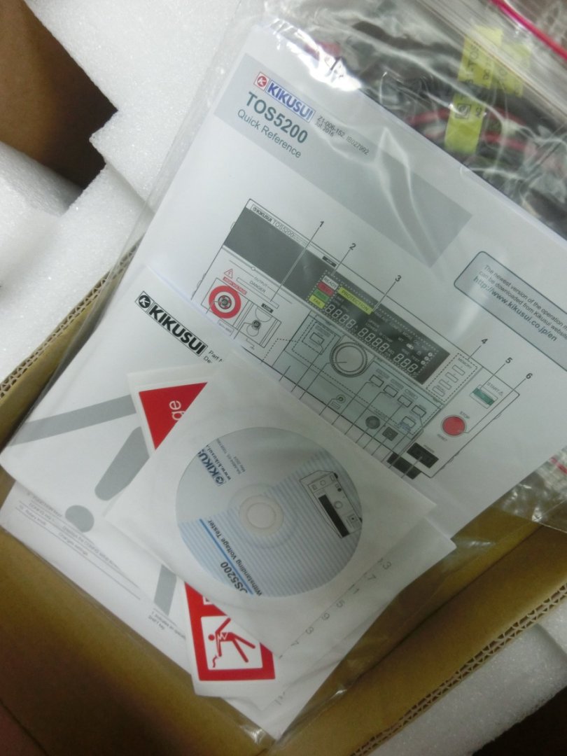 日本KIKUSUI菊水TOS5200耐压检测仪