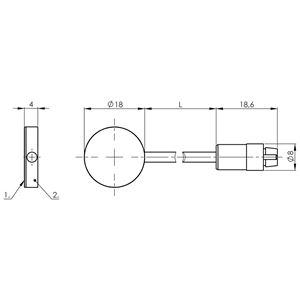 德国BALLUFE巴鲁夫BCS001C静电电容式传感器