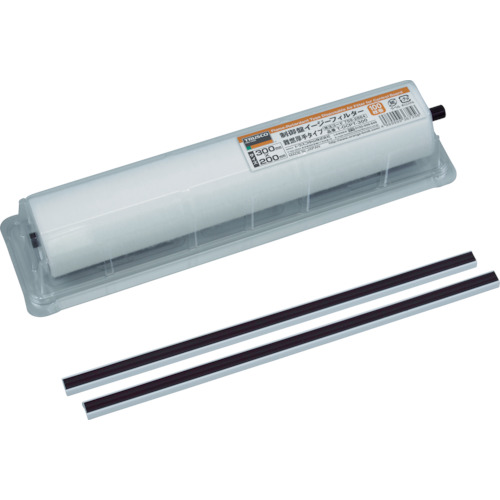 日本TRUSCO中山T-OCPT-150控制盘简易过滤器阻燃厚型150X200
