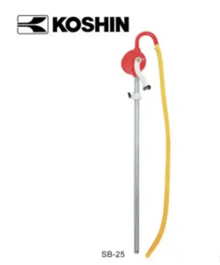 日本工进KOSHIN手摇泵SB-25现货青岛平山技研刘15621198049