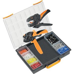 德国weidmuller魏德米勒9028680000压接工具＋套箍＋包覆剥皮工具组PZ6Roto L0.14-6mm2