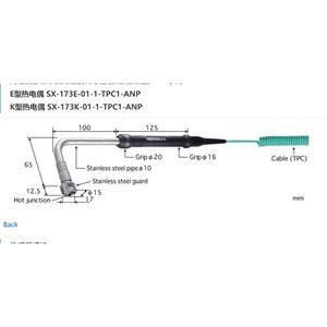 日本ANRITSU安立計器高性能静止表面用温度传感器SX-173E-01-1-TPC1-ANP