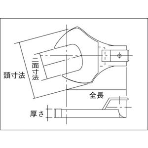 日本TOHNICHI东日SH10DX17扭矩扳手25.0双面尺寸17mm