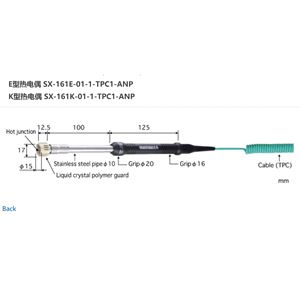 日本ANRITSU安立計器温度传感器SX-161E-01-1-TPC1-ANP