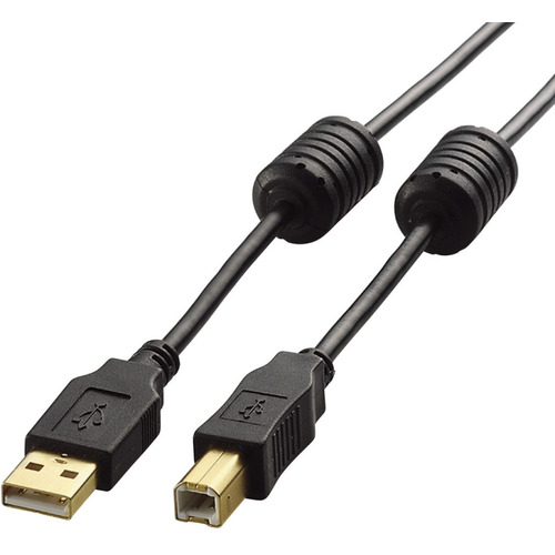 日本elecom宜丽客U2C-BF50BK电缆USB 2.0 电缆 5.0m 黑色