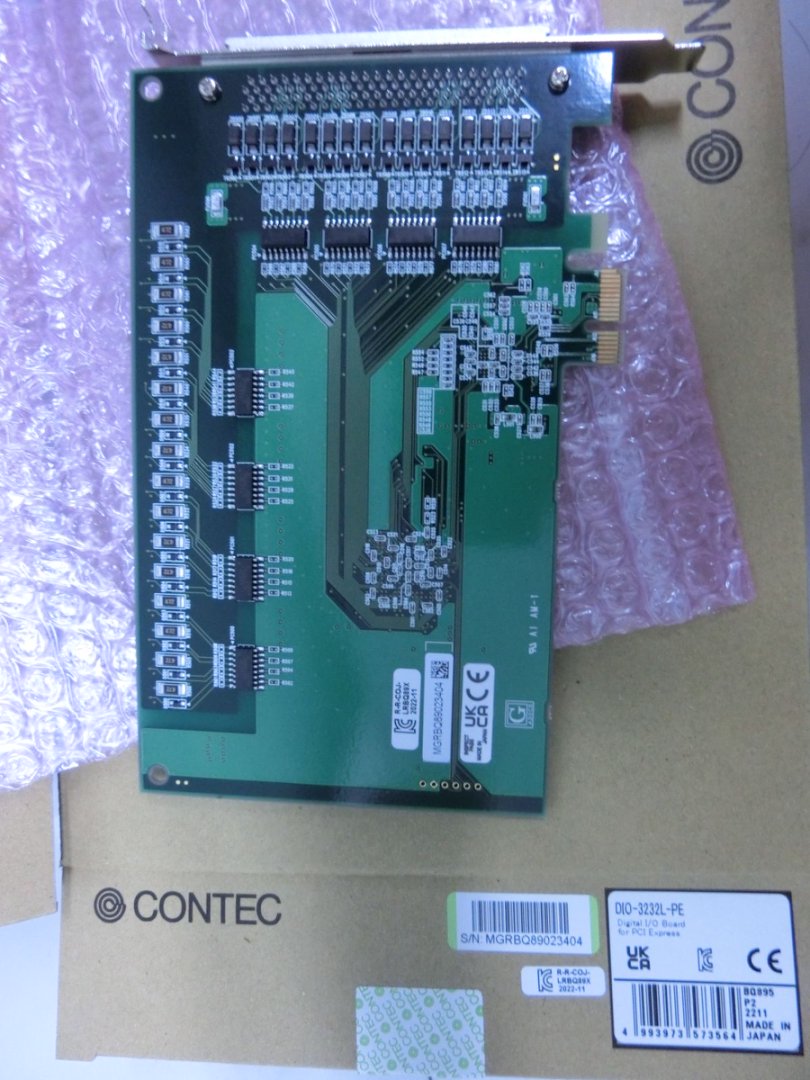 日本CONTEC康泰克DIO-3232L-PE数字量输入输出PCI Express 总线板卡