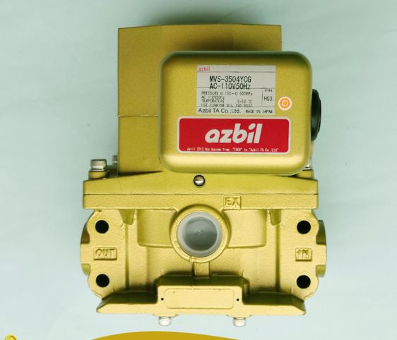 日本azbil山武MVS-3504YCG电磁阀