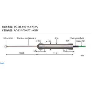日本ANRITSU安立計器食品用内部温度传感器BC-51K-030-TC1-ANPC