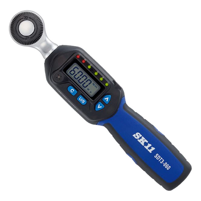 日本进口SK11藤原产业SDT3-060数显扭矩扳手