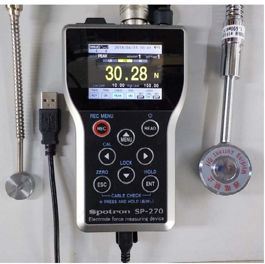 SPOTRON狮宝龙数字式焊接加压力仪SP-270-F10KN青岛平山郭-158-54210565