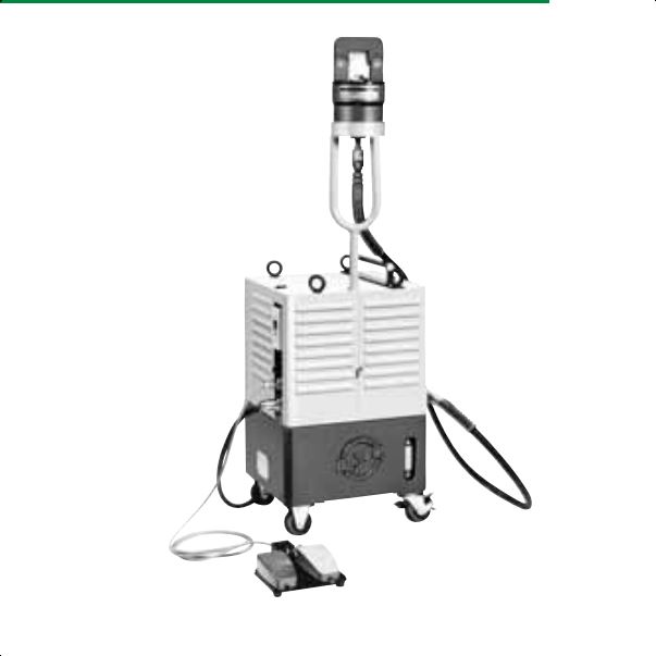 日本JST日压电动脚踏液压型压接机E-4带脚轮可移动