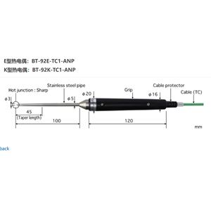 日本ANRITSU安立計器刺入型温度传感器BT-92K-TC1-ANP