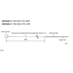 日本ANRITSU安立計器空气用温度传感器AT-10E-050-0-TS1-ANP