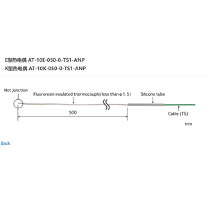 日本ANRITSU安立計器空气用温度传感器AT-10E-050-0-TS1-ANP
