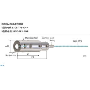 日本ANRITSU安立計器深水投入型温度传感器530K-TF5-ANP