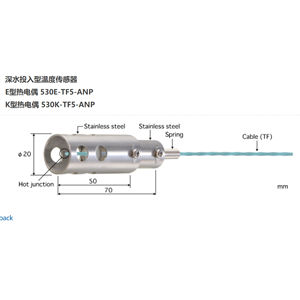 日本ANRITSU安立計器深水投入型温度传感器530K-TF5-ANP