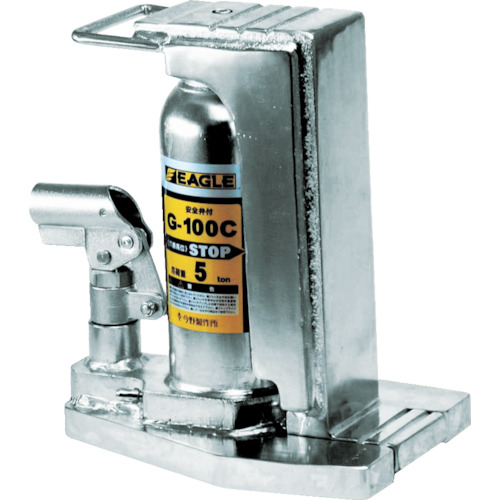 日本EAGLE鹰牌G-100C爪式千斤顶 李:157*1387*6121
