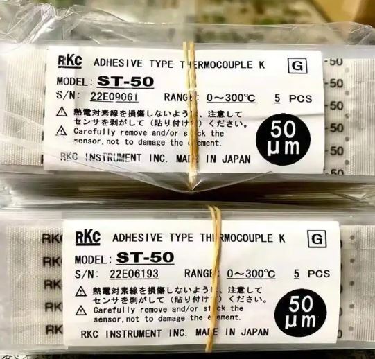 RKC理化工业热电偶ST-50薄型温度传感器K型青岛平山技研刘156-21198049