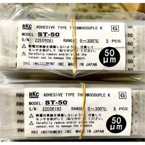 RKC理化工业热电偶ST-50薄型温度传感器K型青岛平山技研刘156-21198049