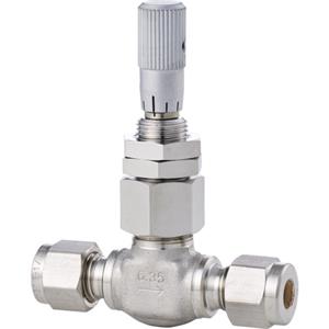 FUJIKIN富士金UN-94M-6.35-L-R-V截止式针阀 李:157*1387*6121