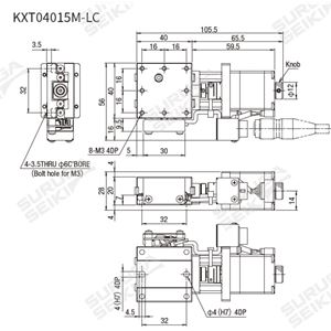 SURUGA SEIKI骏河精机滑台KXT04015M-LC详询  关159-0897-0566
