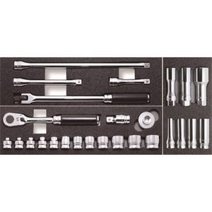 日本KOKEN山下工业3285Z套筒扳手套装 李:157*1387*6121