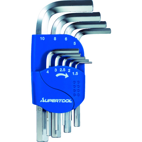 日本SUPER世霸HKS9S六角扳手套装 李:157*1387*6121