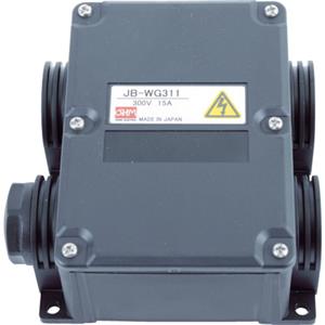 日本OHM欧姆JB-WG311中继箱密封接线盒 李:157*1387*6121