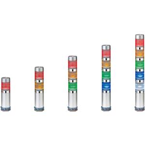 日本PATLITE派特莱MES-102A-Y多层信号灯 李:157*1387*6121