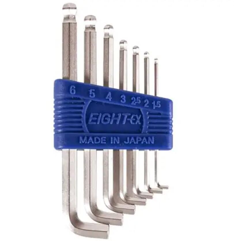 日本EIGHT百利TTR-S7内六角扳手套装平山贸易15713876121