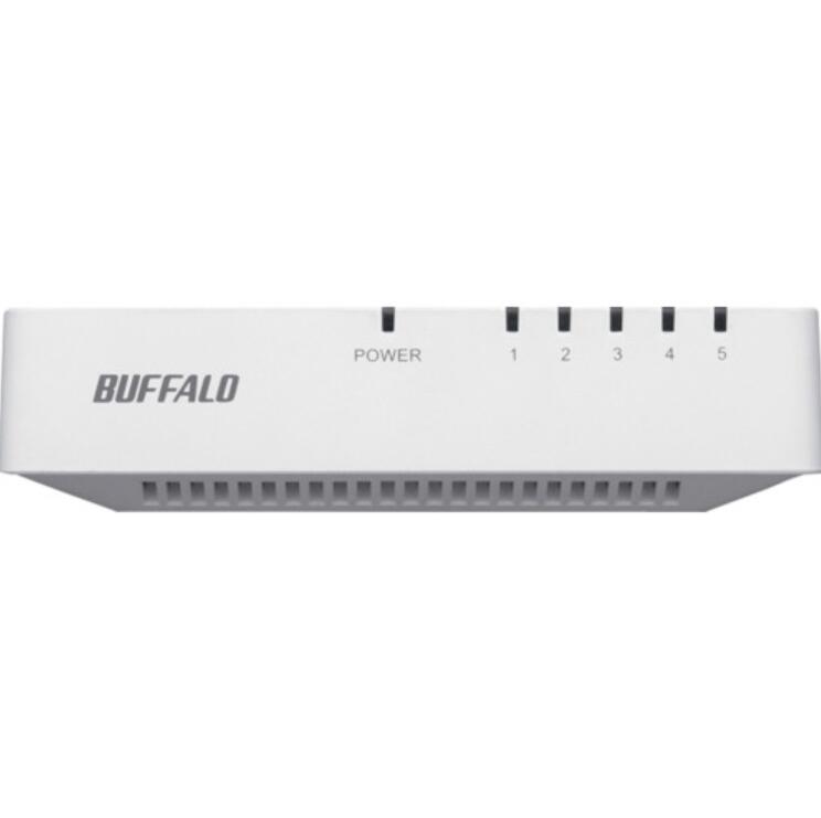 日本BUFFALO巴法络LSW4-TX-5EPL/WHD交换机15713876121