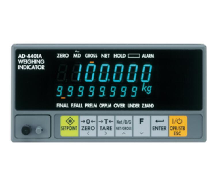 日本AND艾安得称重控制显示器AD4401A平山卫18538758921