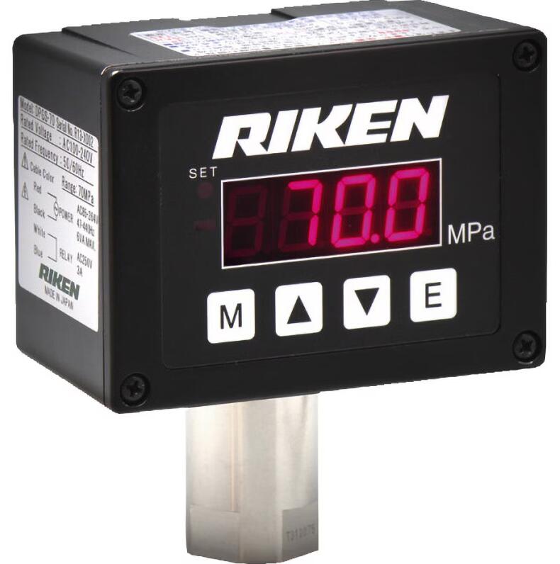RIKEN理研DPGS-70-G4-U数显压力开关15713876121