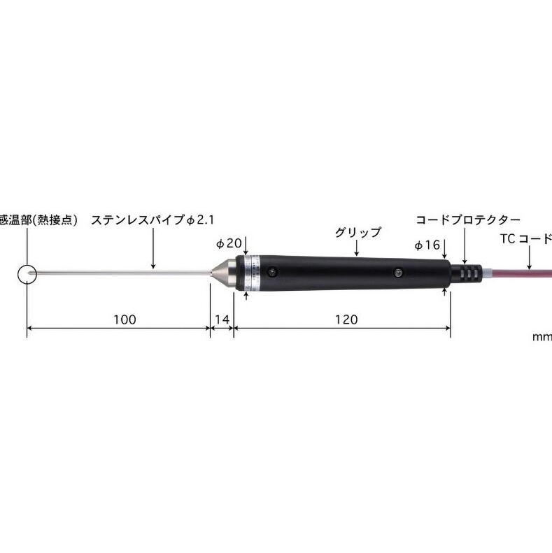ANRITSU安立计器BSS-21E-010-TC1-ASP针式热电偶探头15713876121