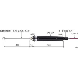 ANRITSU安立计器BSS-21E-010-TC1-ASP针式热电偶探头15713876121