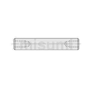 日本MISUMI米思米导向轴PSSFJZ40-820-M16-N16-SC100