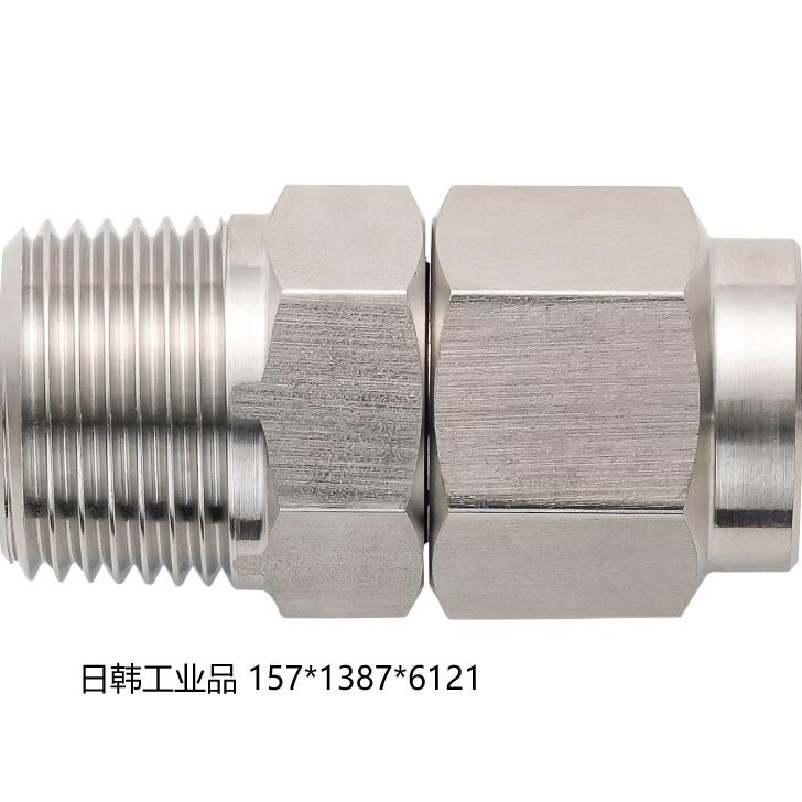 原装全新JUNKOSHA润工社N-8X6-PT1/4-SUS不锈钢接头15713876121